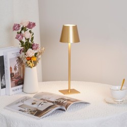 LAMPE DE TABLE TACTILE BLANC OU NOIR