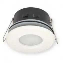 SPOT ETANCHE IP65 ROND NICKEL SAT