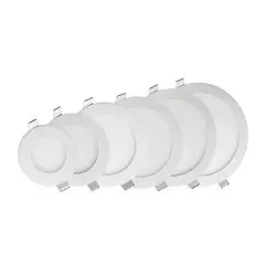 SPOT LED ENCASTRABLE PANEL ROND ULTRA MINCE 6W 6500K