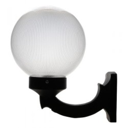 APPLIQUE BOULE OPALE 200 AVEC SUPPORT MURAL R503