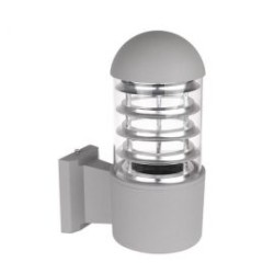 APPLIQUE MURALE ALUMINIUM BLANC CULOT E27