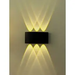 APPLIQUE ALUMINIUM 3 FAISCEAUX 6W SXL 4000K