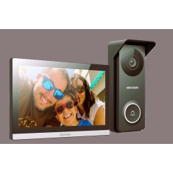 KIT VIDEOPHONE HYBRIDE ECRAN 7 POUCES WIFI HIKVISION