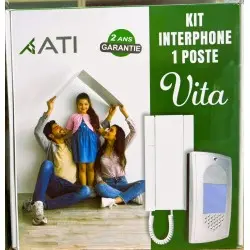 KIT INTERPHONE VITA 1 POSTE COMELIT