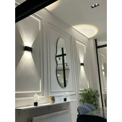 APPLIQUE MURALE ALU 1-6W BLANC