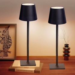 LAMPE DE TABLE TACTILE BLANC OU NOIR