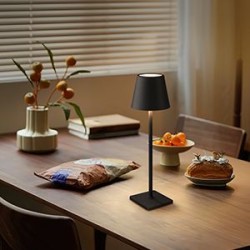 LAMPE DE TABLE TACTILE BLANC OU NOIR
