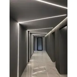 PROFILE ALUMINIUM LED STRIP GROOVE U - 2 METRES