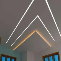 PROFILE ALUMINIUM LED STRIP GROOVE U - 2 METRES