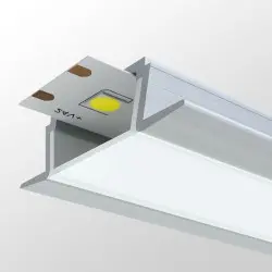 PROFILE ALUMINIUM LED STRIP GROOVE U - 2 METRES