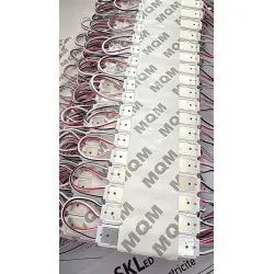 DOMINO LED BLANC 12V - 3 LED